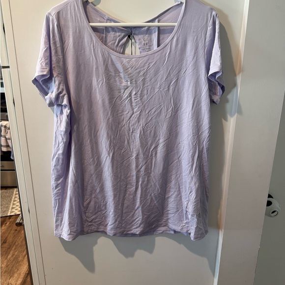 On Running Tops - On Running Lavender Short Sleeve Tee size XL